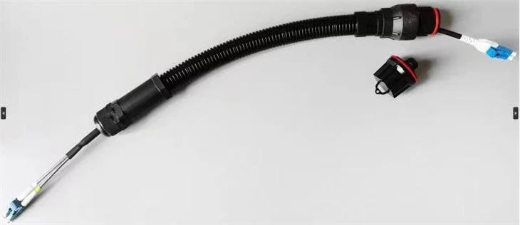 FullAXS LC UPC-LC UPC Duplex Fiber Optic Patch Cord