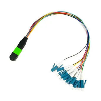 12 ফাইবার এমপিও মহিলা এলসি UPC OS2 একক মোড Harness কেবল LSZH